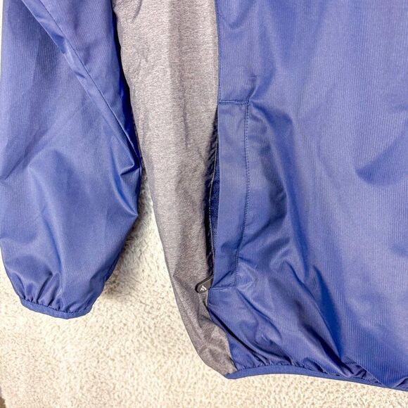 Dallas Cowboys Fanatics Windbreaker Jacket Mens Large Blue Gray Golf Outdoor Run - Picture 6 of 13